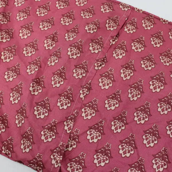 Set of 2 Nolita Red and Blue Paisley Quilted King Pillow Shams