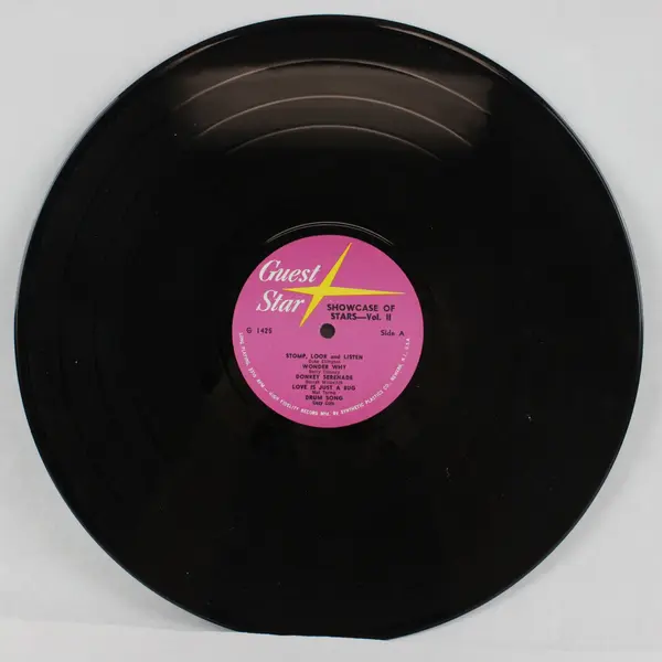 Various Artists Showcase Of Stars Vol II 12" LP Guest Star G 1425