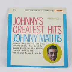 Johnny Mathis Johnny's Greatest Hits 12" Vinyl Record