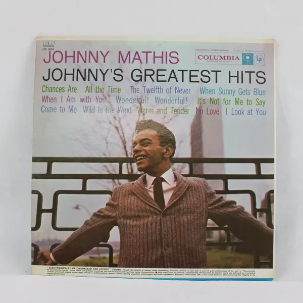 Johnny Mathis Johnny's Greatest Hits 12" Vinyl Record