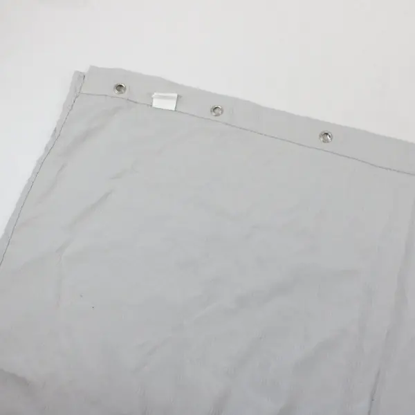 Sultan's Linens Light Gray Shower Curtain 70"x72"