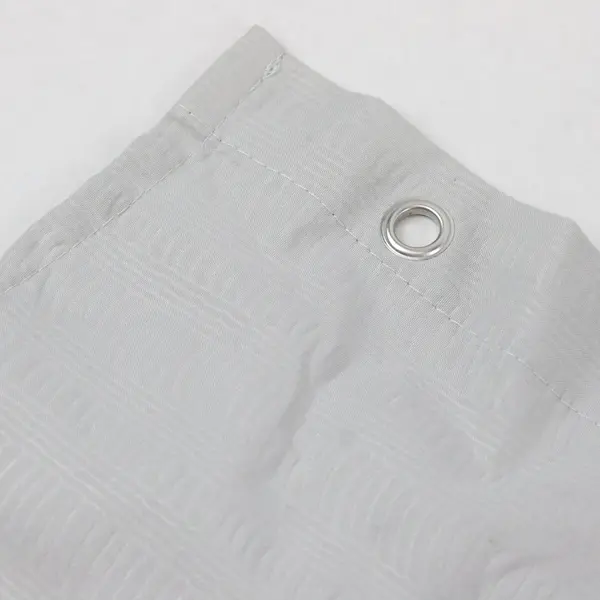 Sultan's Linens Light Gray Shower Curtain 70"x72"