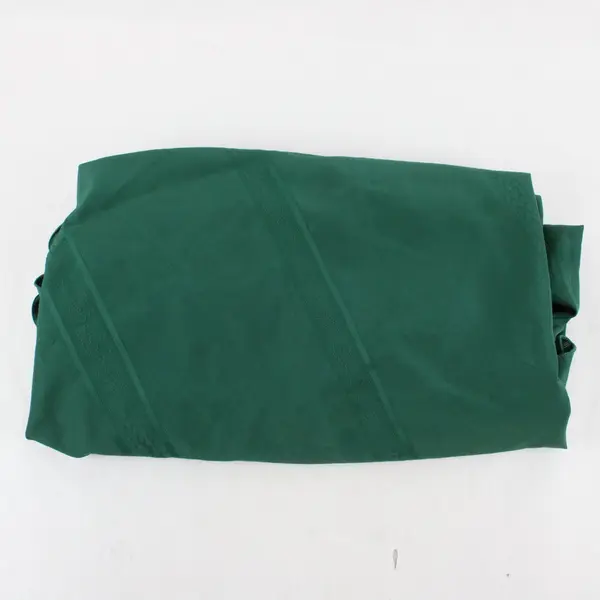 Forest Green Oval Tablecloth 58"x82"