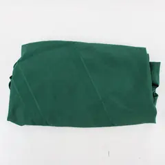 Forest Green Oval Tablecloth 58"x82"