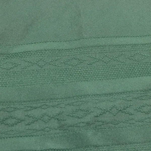 Forest Green Oval Tablecloth 58"x82"