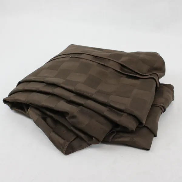 Dark Brown Textured Rectangular Tablecloth 60"x70"