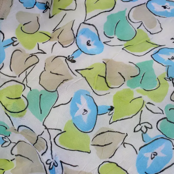 Worthington Blue Green Floral Sheer Midi Skirt Approx 6 Petite