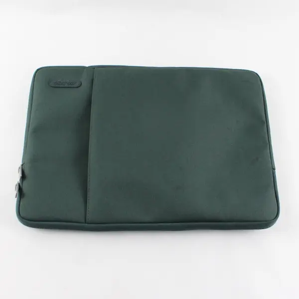 MOSISO Laptop Sleeve Case Protective Bag w/ Pocket Dark Green Polyester