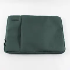 MOSISO Laptop Sleeve Case Protective Bag w/ Pocket Dark Green Polyester