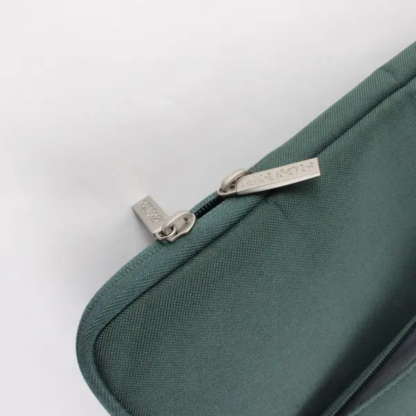 MOSISO Laptop Sleeve Case Protective Bag w/ Pocket Dark Green Polyester