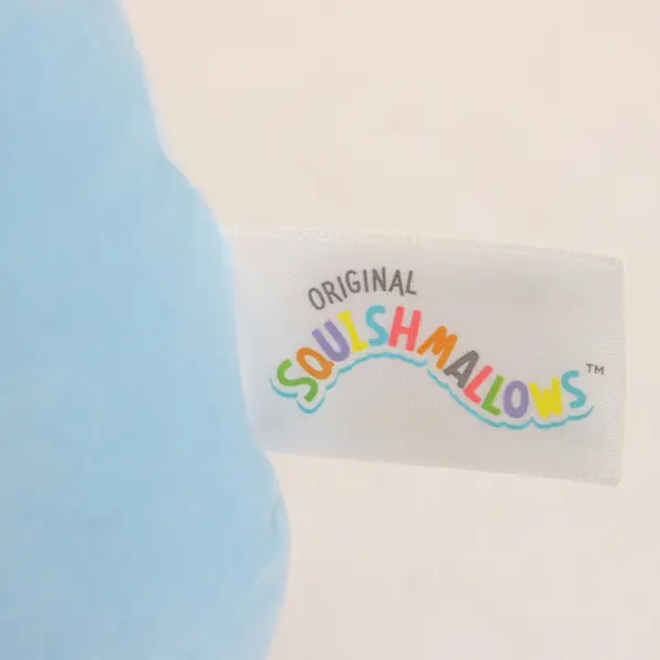 Squishmallows Blue White Dinosaur Plush Stuffed Animal Washable 2024 Small
