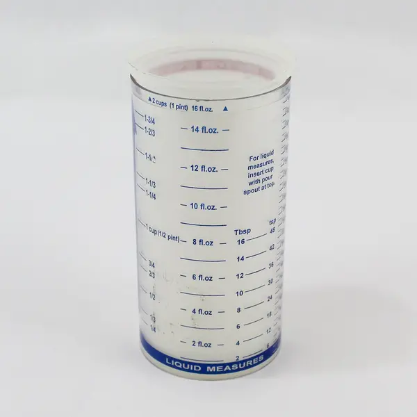 Pampered Chef Adjustable Sliding Measure All Cup Dry Or Wet Ingredients 2 Cups