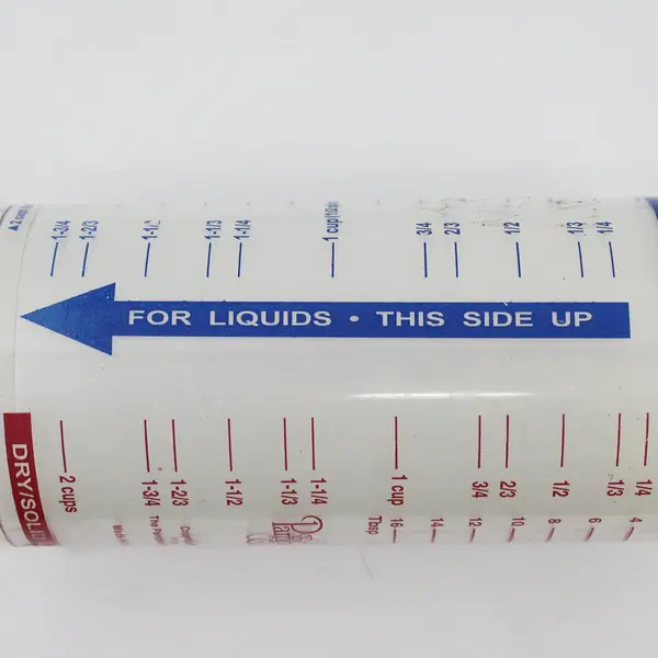 Pampered Chef Adjustable Sliding Measure All Cup Dry Or Wet Ingredients 2 Cups