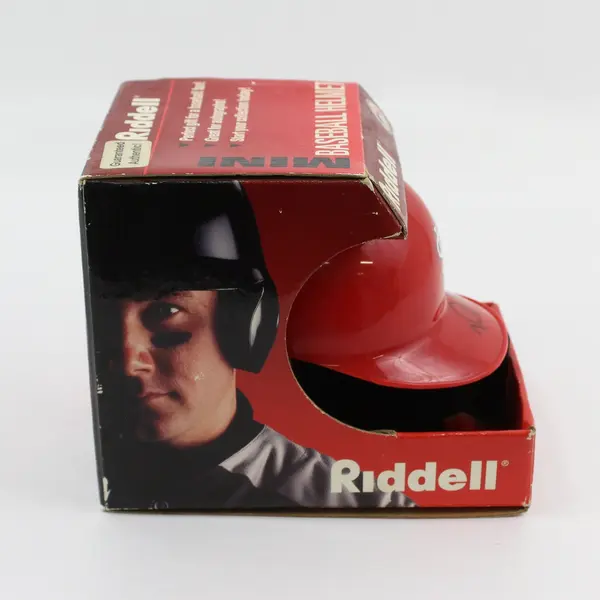 MLB St. Louis Cardinals Mini Batting Helmet by Riddell 1997 Unknown Signature