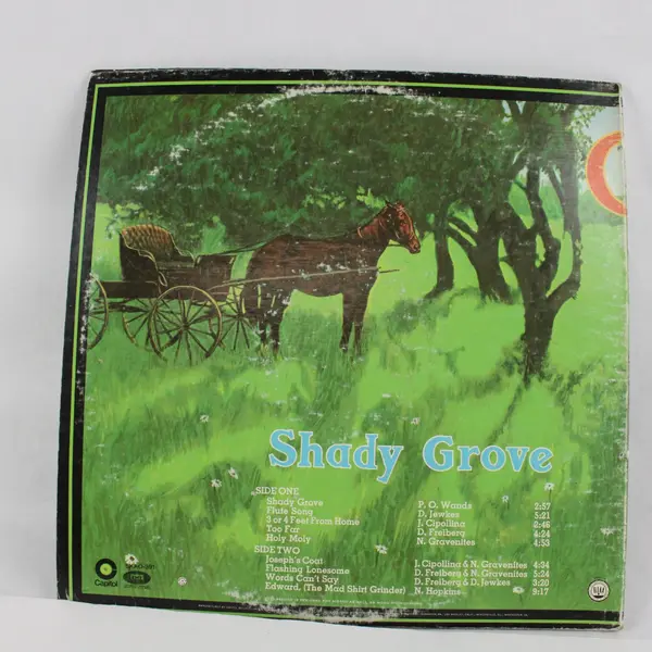 Quicksilver Messenger Service Shady Grove 12" LP Vinyl Record