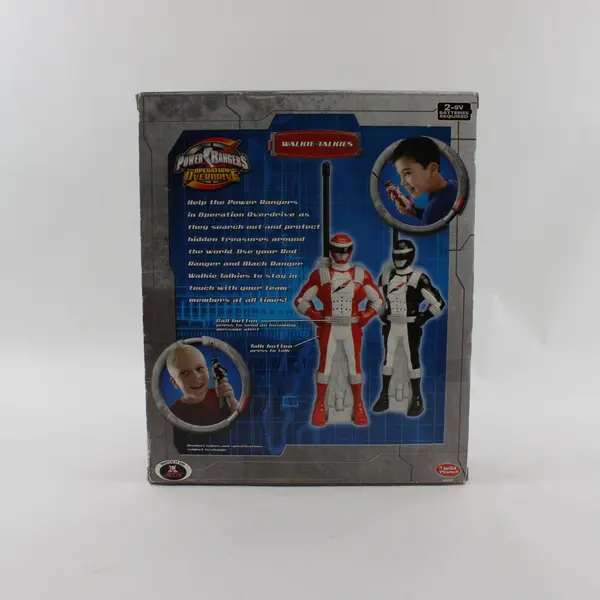 Wild Planet Power Rangers Operation Overdrive 2006 Walkie-Talkies 47001 New