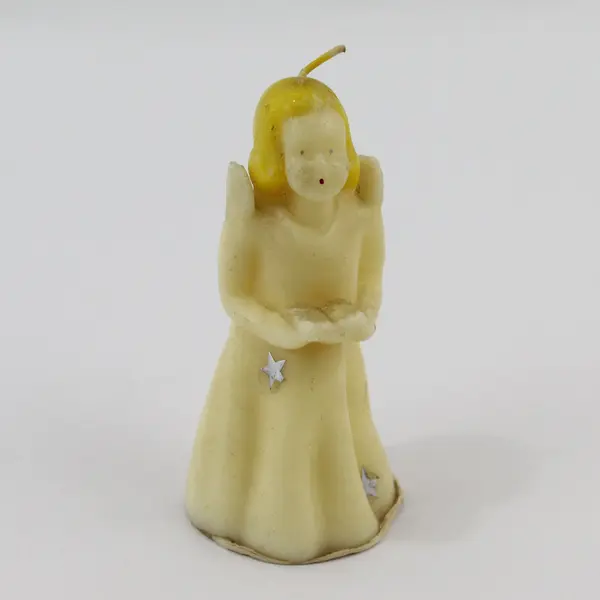 Vintage Socony Vacuum Oil Company Angel Tavern  Candle 