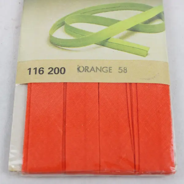 Lot of 5 Wrights Boiltex Clark's O.N.T Orange Gold Sewing Trim
