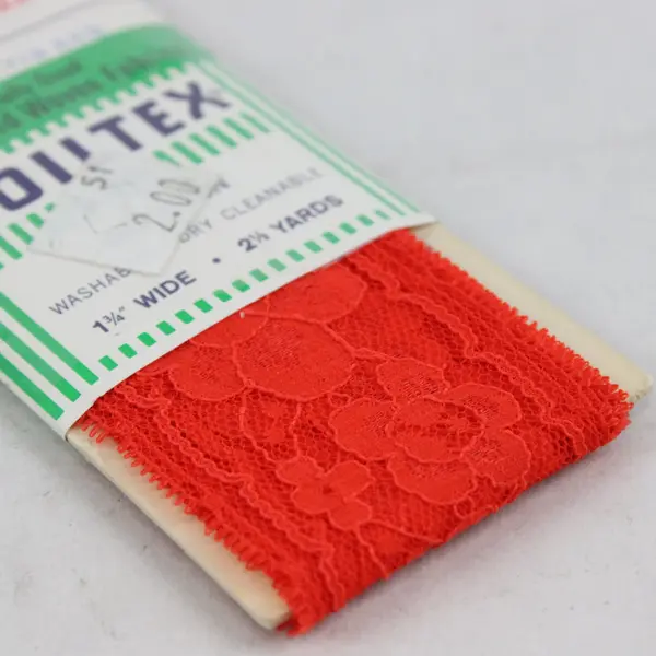 Lot of 4 Mixed Brand Orange Red Sewing Trims Bias Tape Seam Binding