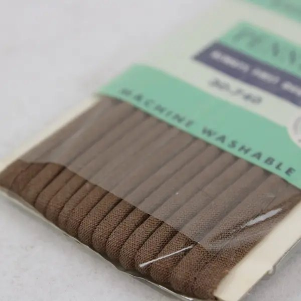 Lot of 4 Vintage Brown Sewing Trims Bias Tape Seam Binding Piping