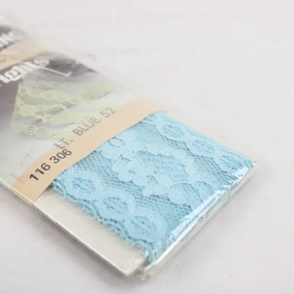 Vintage Lot of 5 Blue Sewing Trims Bias Tape Seam Binding Hem Facing