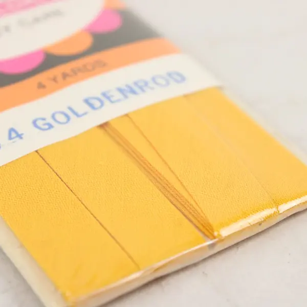 Lot of 4 NOS Wrights J&P Coats Boiltex Bias Tape Hem Facing Piping