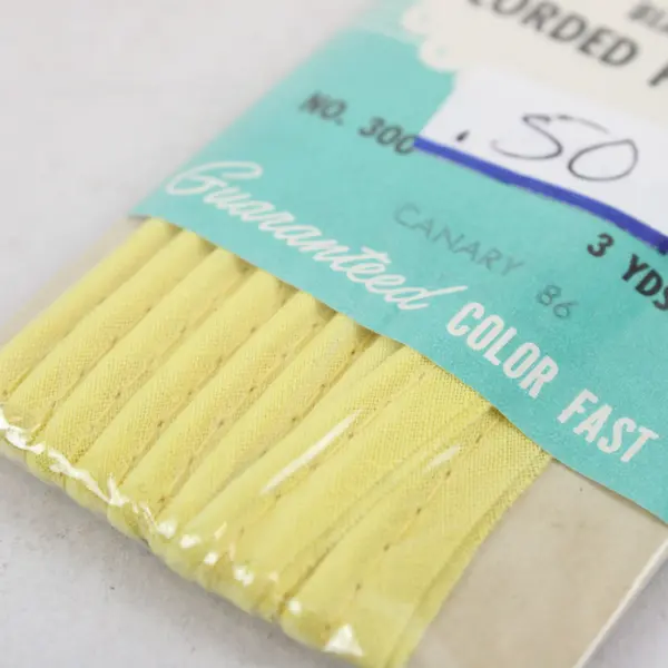 Lot of 4 NOS Wrights J&P Coats Boiltex Bias Tape Hem Facing Piping