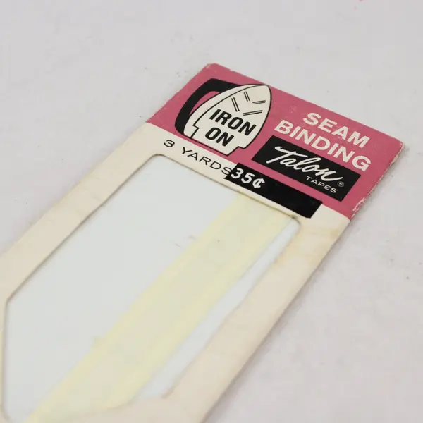 Lot of 5 Talon Bondex Iron-On Mending Tape Bias Tape Seam Binding