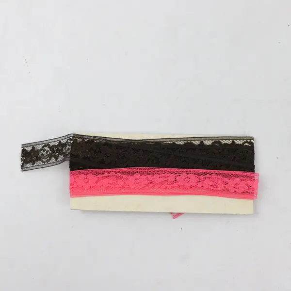Lot of Assorted Lace Trim Brown Pink Burgundy Sewing Crafts