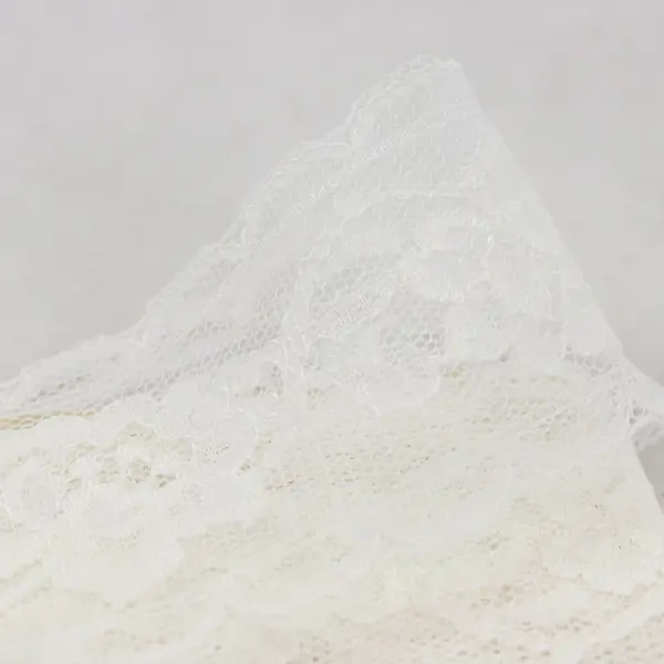 Lot of Assorted White Lace Trim Sewing Craft Embellishments