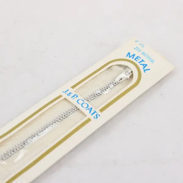 Lot of 6 Assorted Zippers J&P Coats Talon C&C Conmar New
