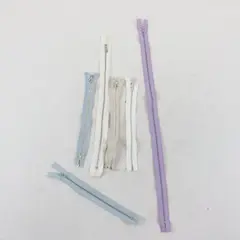 YKK Lot of 6 Assorted Zippers Sewing Craft Repair