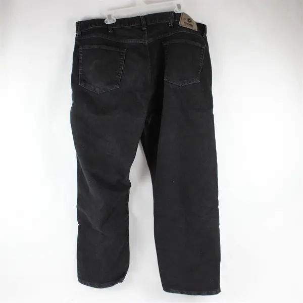 Wrangler Black Denim Regular Fit Jeans Men's Size 42x29