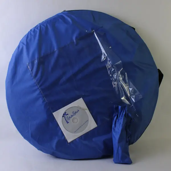 Shade Shack Instant Pop-Up Sun Shelter Blue Used