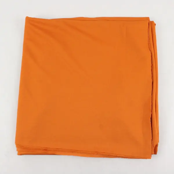 Lot of 2 Orange Table Runner and Tablecloth Fall Decor or Upcycle Fabrics 