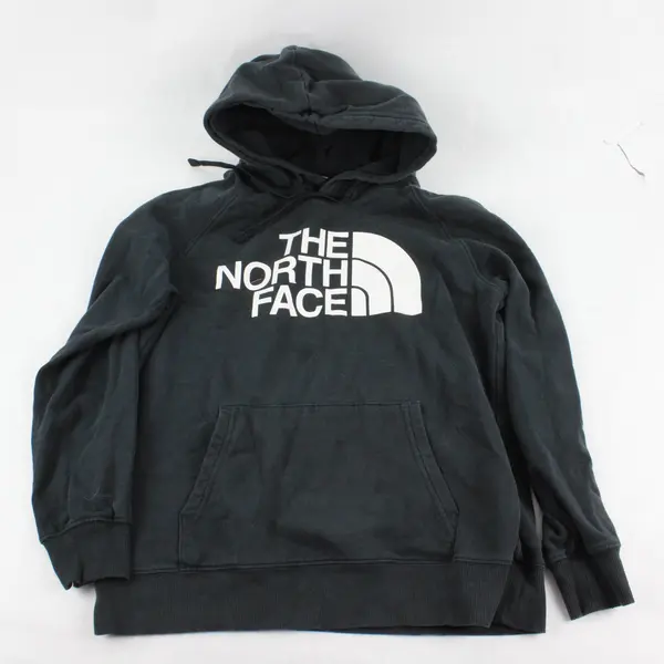 The North Face Womens Circular Design Logo Pullover Hoodie Black Size S