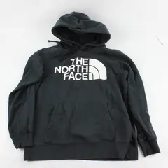 The North Face Womens Circular Design Logo Pullover Hoodie Black Size S
