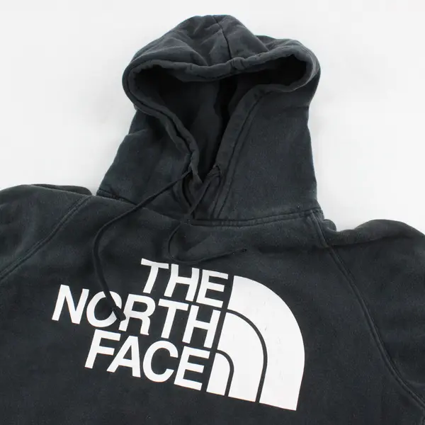 The North Face Womens Circular Design Logo Pullover Hoodie Black Size S