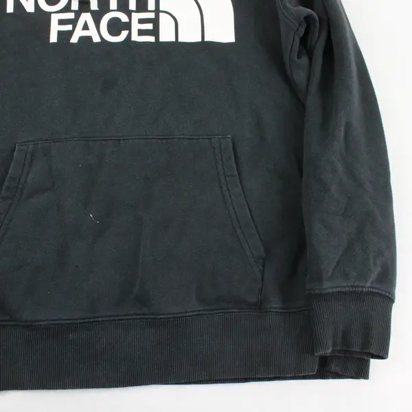 The North Face Womens Circular Design Logo Pullover Hoodie Black Size S