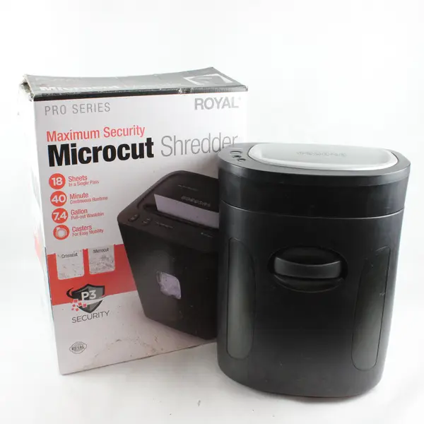 Royal Microcut Paper Shredder Pro Series 1212X
