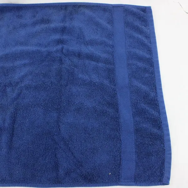 Set of 2 Infinitee Xclusives Blue Cotton Bath Towels