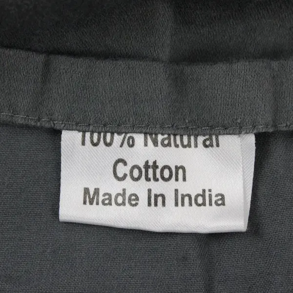 Lot of 10 Gray Beige Cotton Pillowcases Pre-Owned Mixed Set