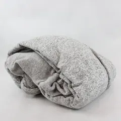 Kawa Home Heather Gray Knit Blanket 88"x94"