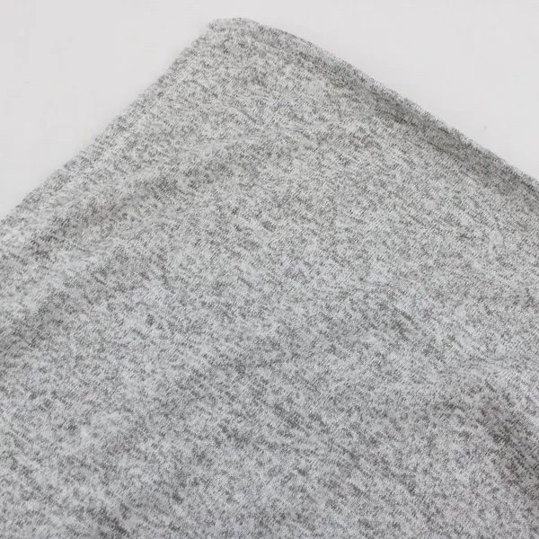 Kawa Home Heather Gray Knit Blanket 88"x94"