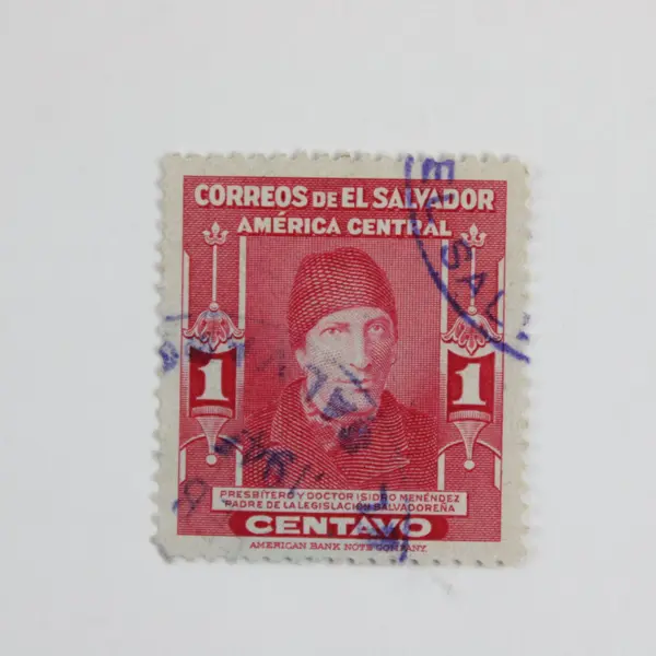 Lot Of 5 El Salvador Famous Men Stamps 1947 Used SC #596-600