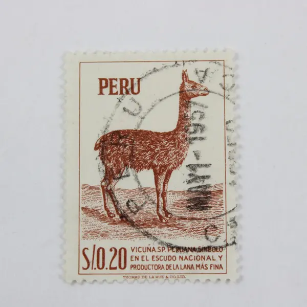 Lot of 9 Peru Used Stamps 1952-53 Scott 457-466