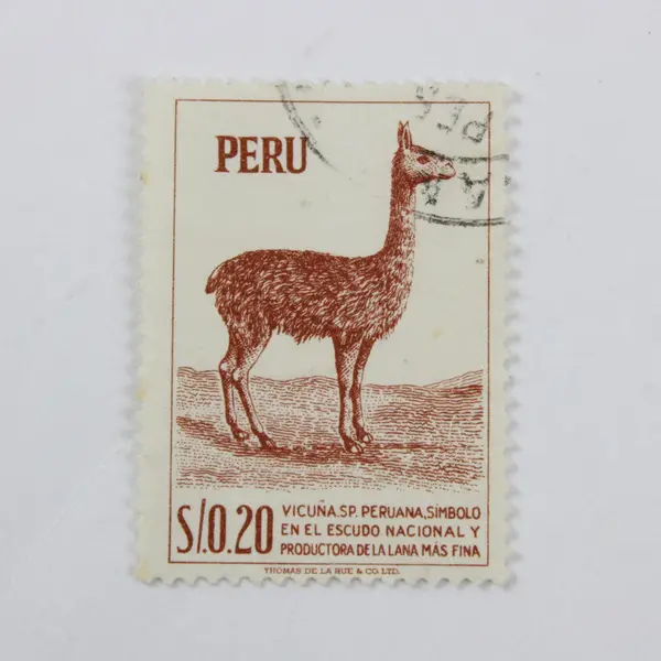 Lot of 9 Used Peru Stamps 1952-53 Scott 457-466