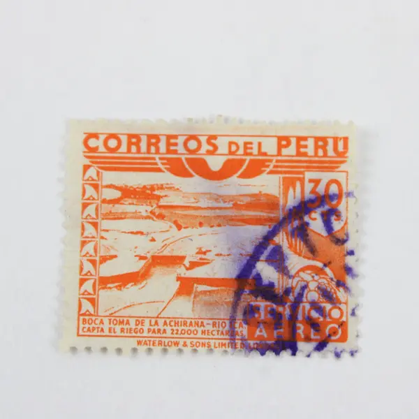 Lot Of 8 Peru Stamps Used 1930s-1960s