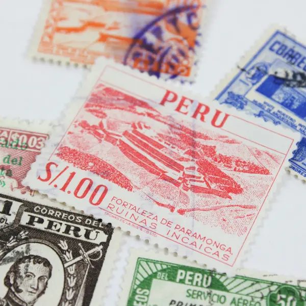 Lot Of 8 Peru Stamps Used 1930s-1960s