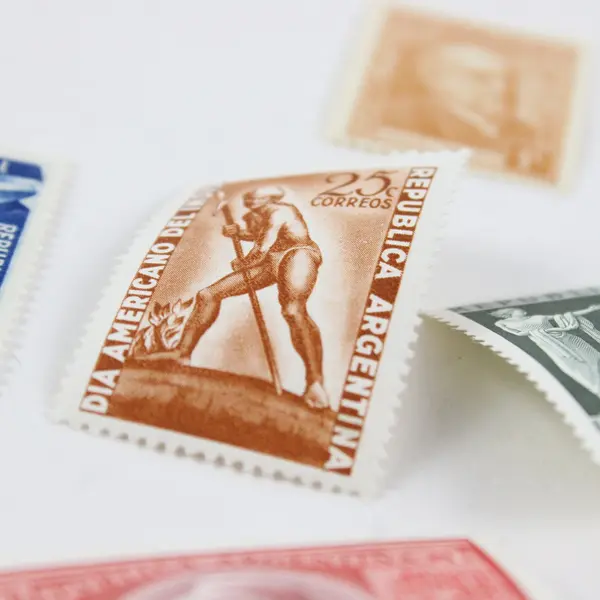Lot Of 5 Argentina 1935-1949 Stamps Mint Never Hinged